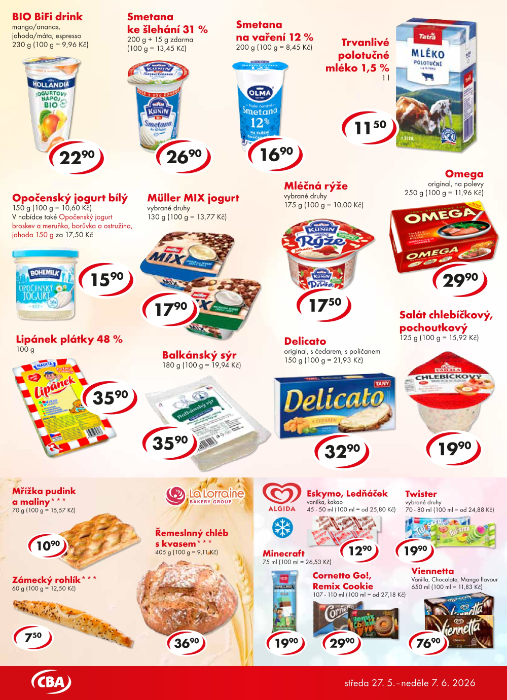 Leták CBA Potraviny leták - strana 2