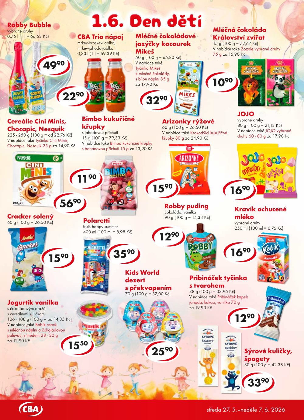 Leták CBA Potraviny leták - strana 4