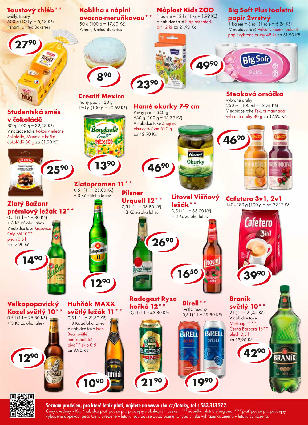 Leták CBA Potraviny leták - strana 6