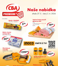 Akční leták CBA Premium 