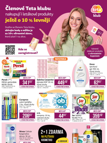 Teta drogerie - Teta klub