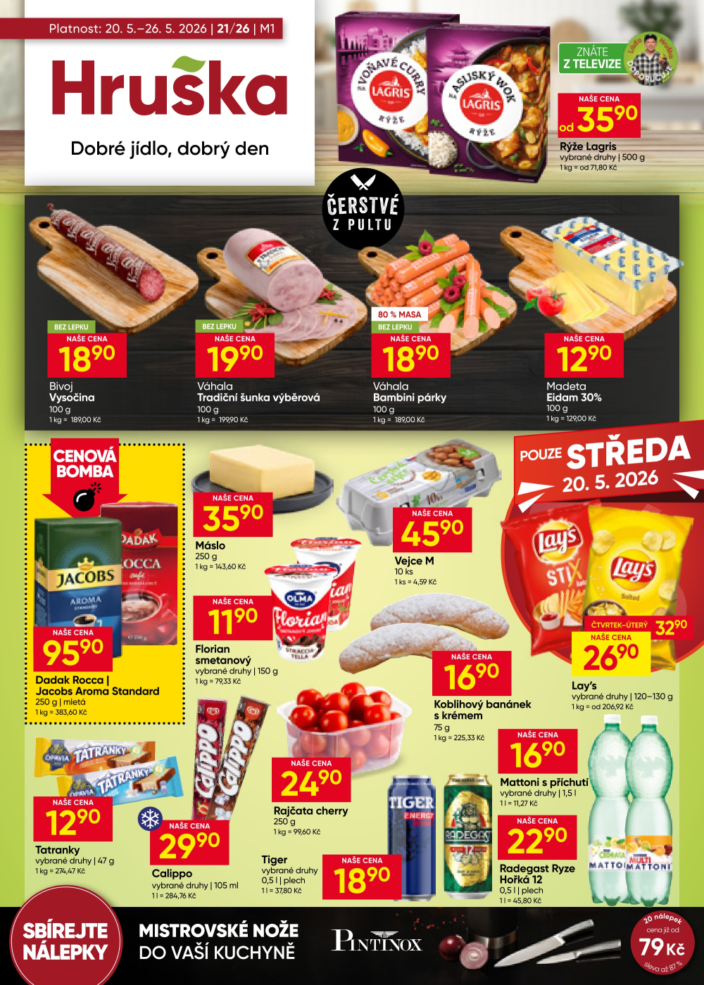 Leták Hruška leták - strana 1