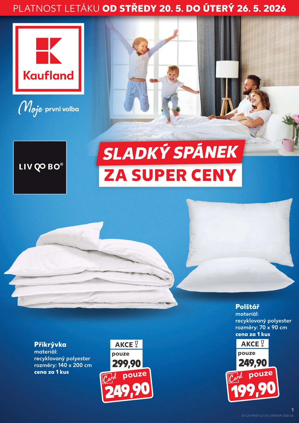 Leták Kaufland leták - Spotřební zboží - strana 1