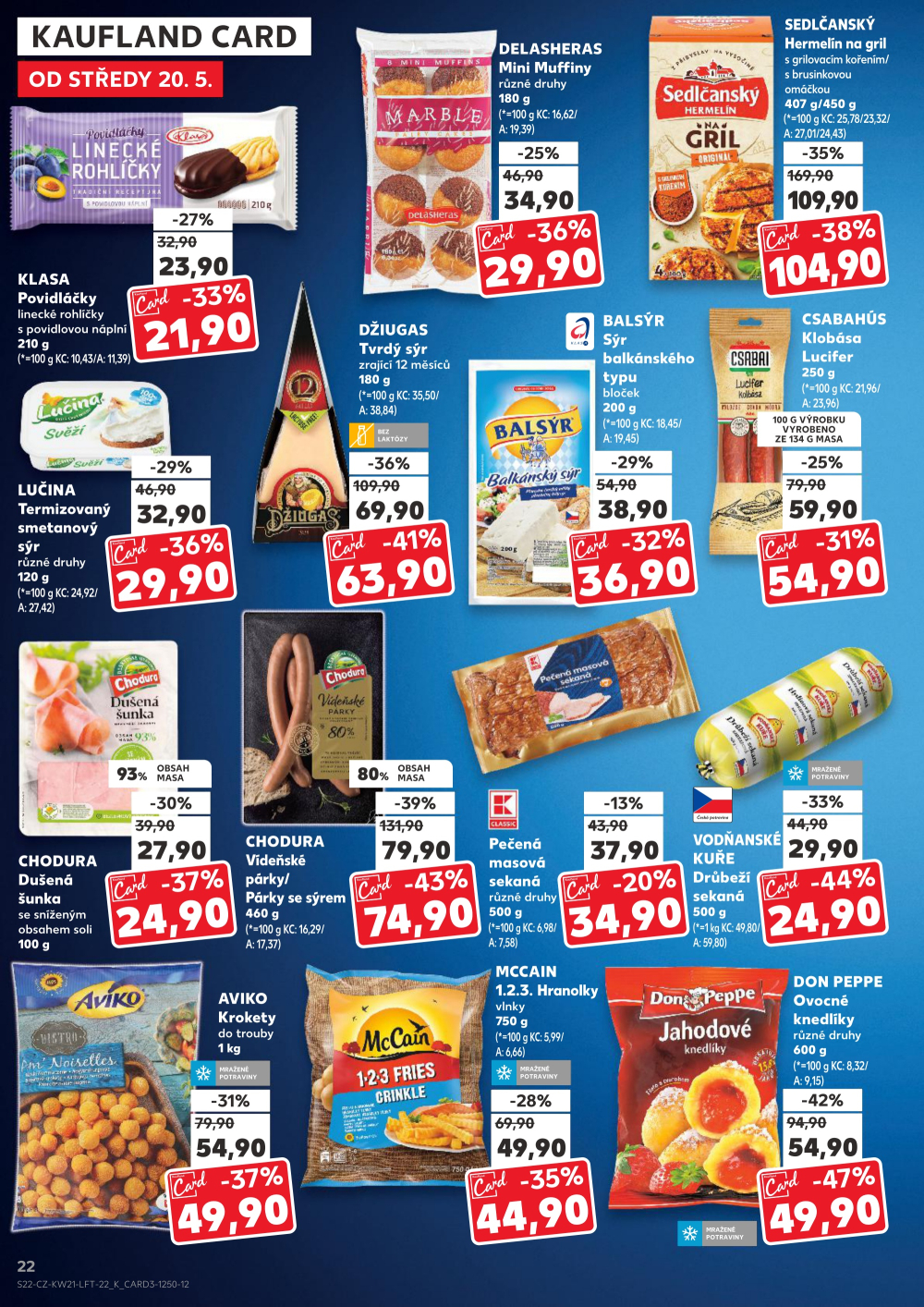 Leták Kaufland leták Kladno - strana 22