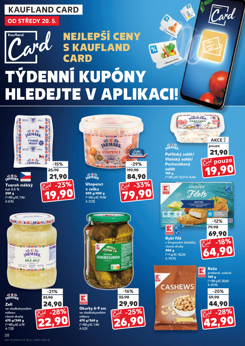 Leták Kaufland leták Praha 6 - Podbaba - strana 20
