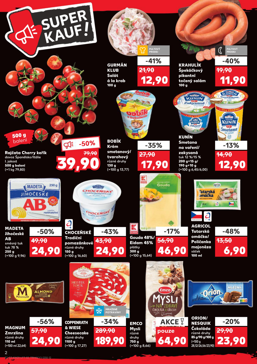 Leták Kaufland leták Praha 6 - Podbaba - strana 2
