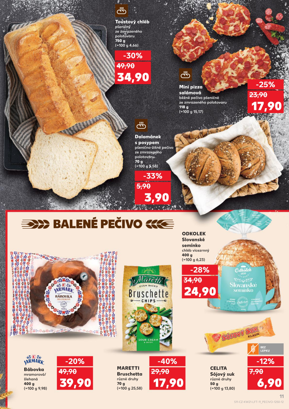 Leták Kaufland leták Praha 3 - Jarov - strana 11