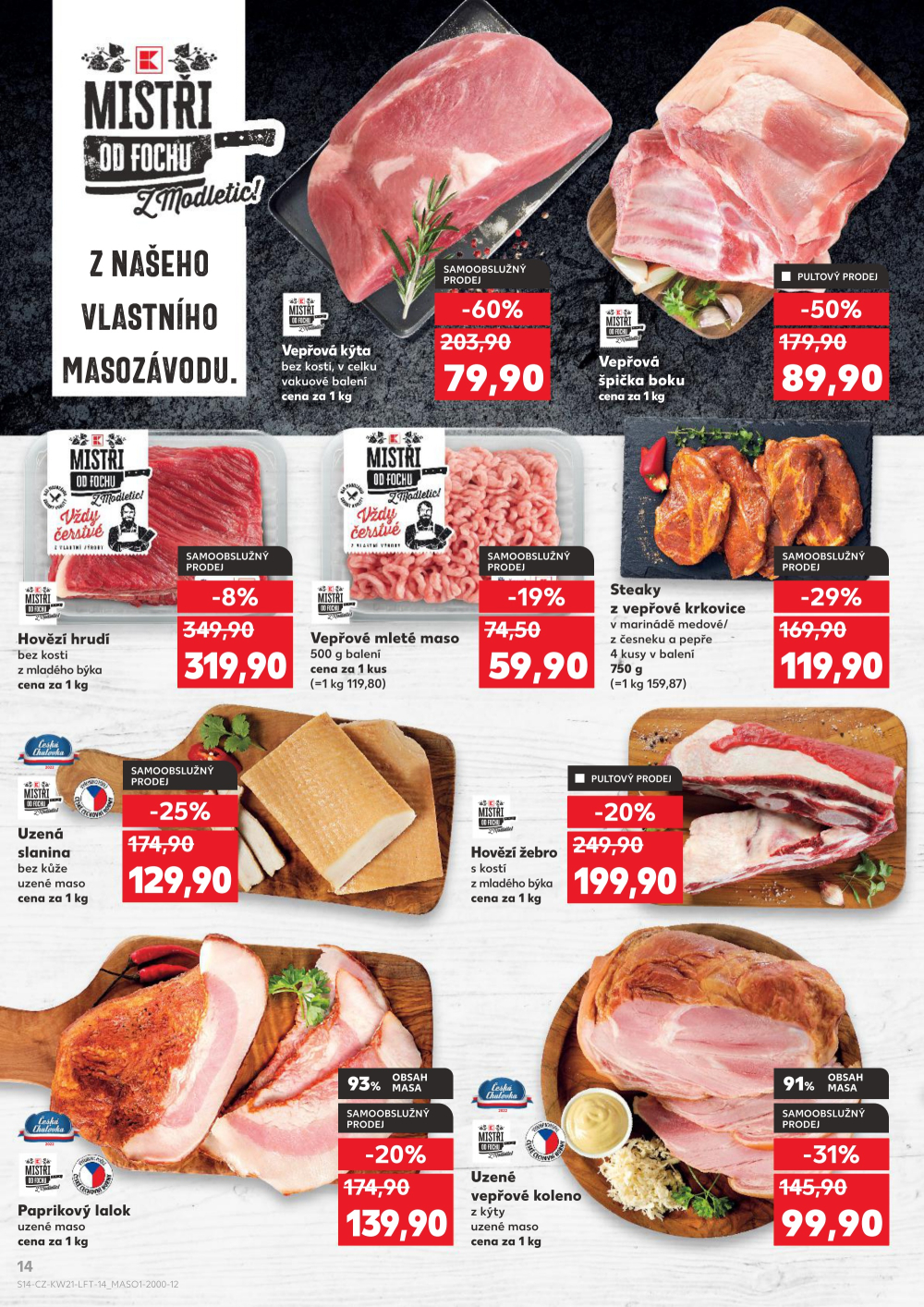 Leták Kaufland leták Brno - Židenice - strana 14