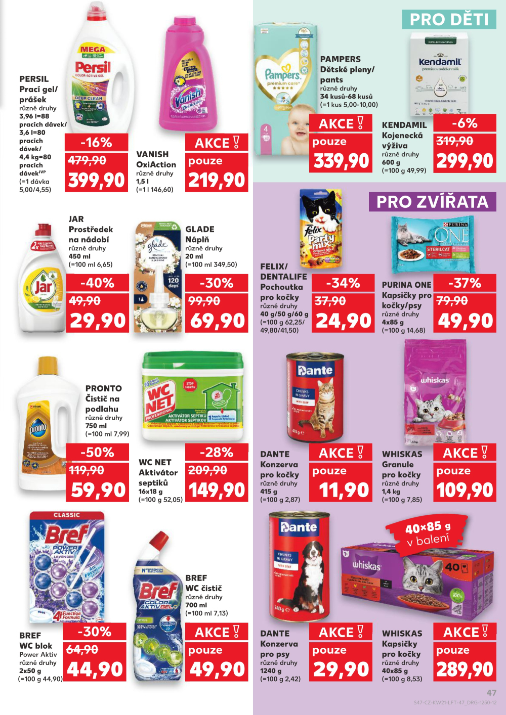 Leták Kaufland leták Brno - Židenice - strana 47