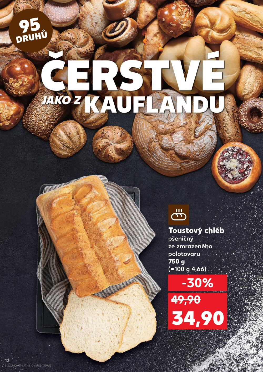 Leták Kaufland leták Praha 4 - Modřany - strana 12