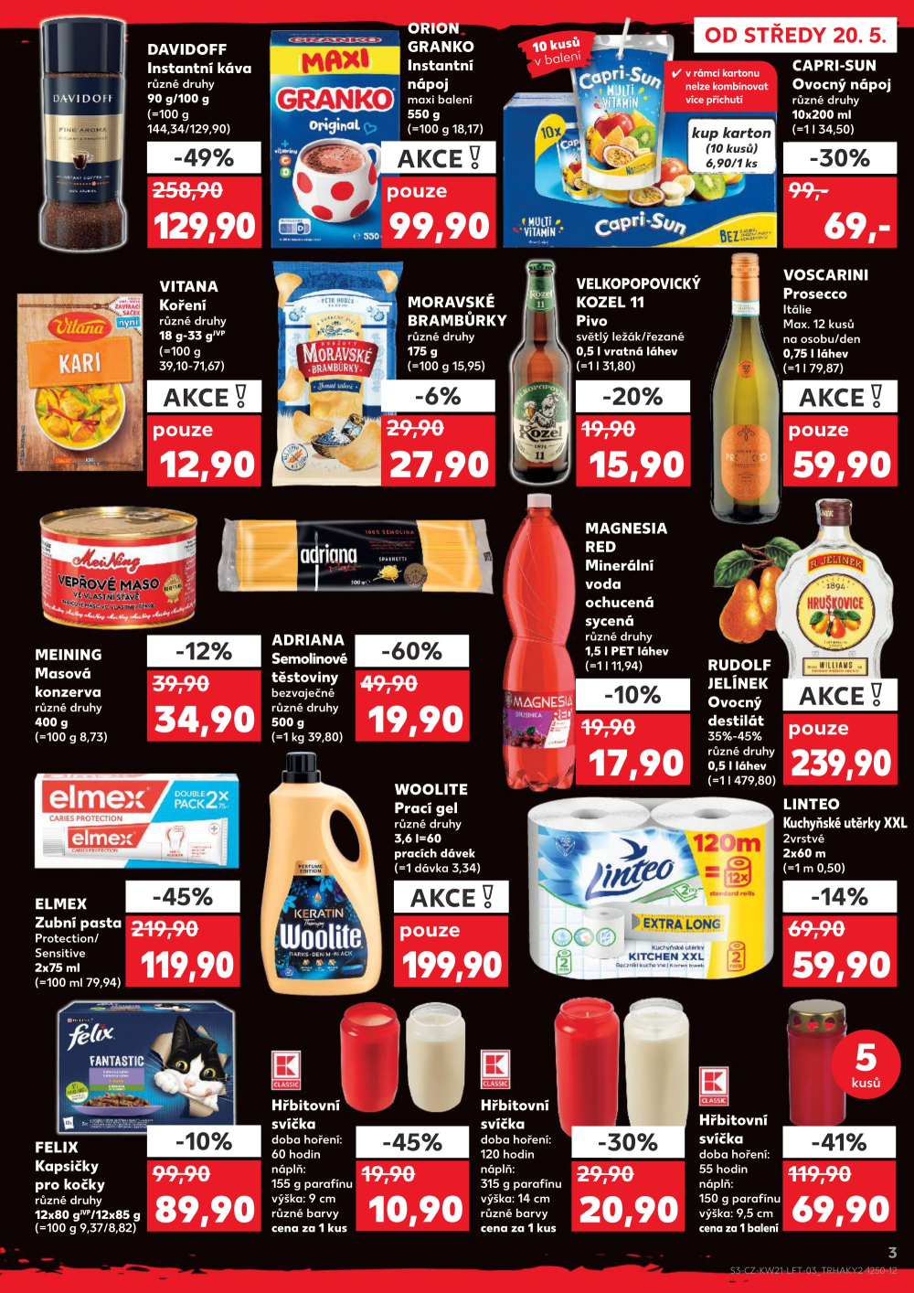 Leták Kaufland leták Praha 4 - Modřany - strana 3