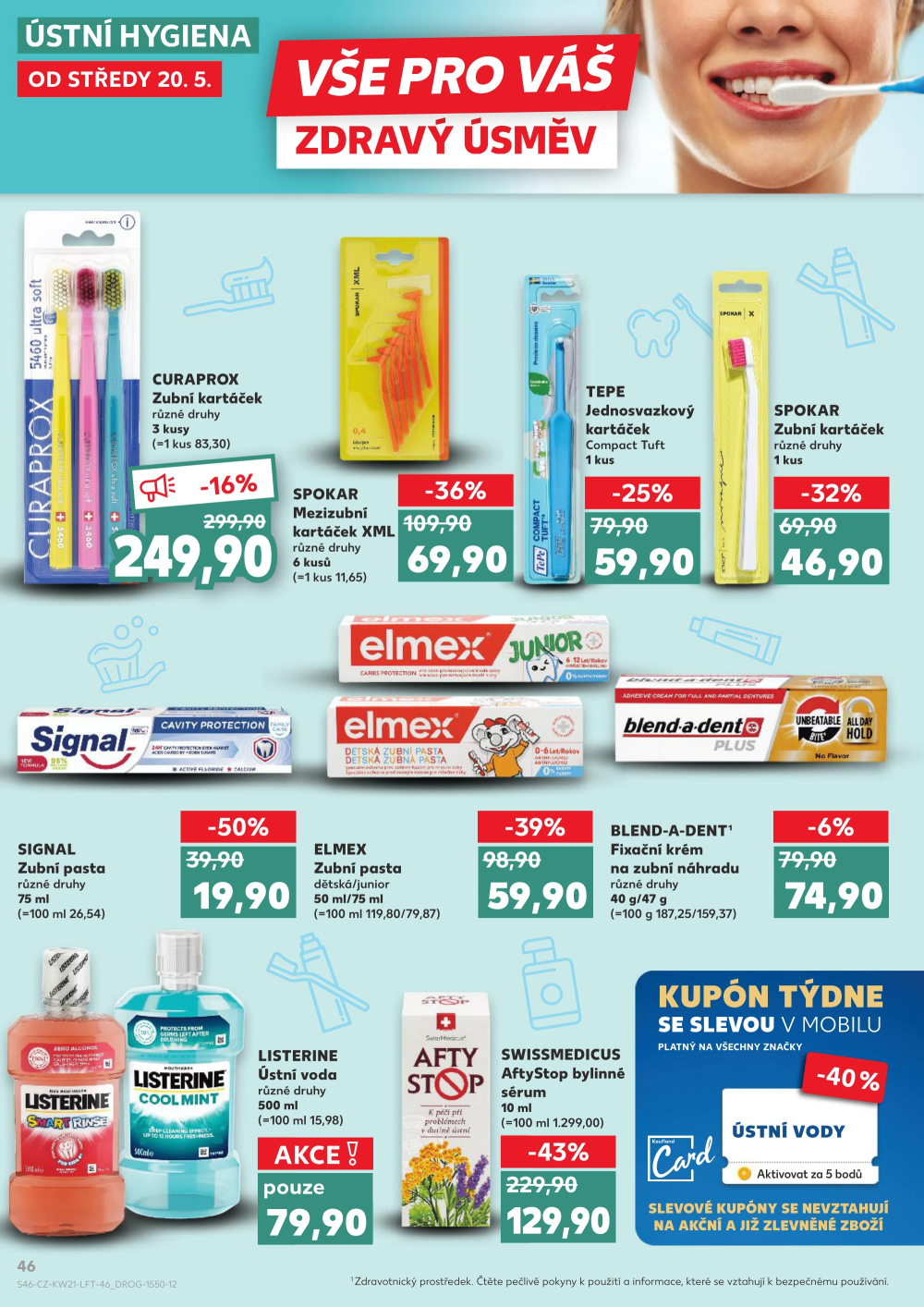 Leták Kaufland leták Praha 4 - Modřany - strana 46