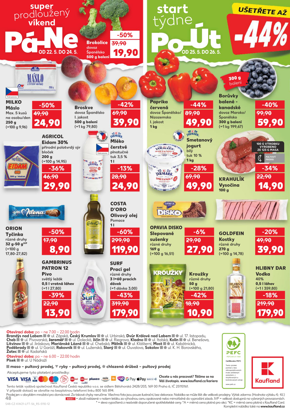 Leták Kaufland leták Dvůr Králové - strana 48