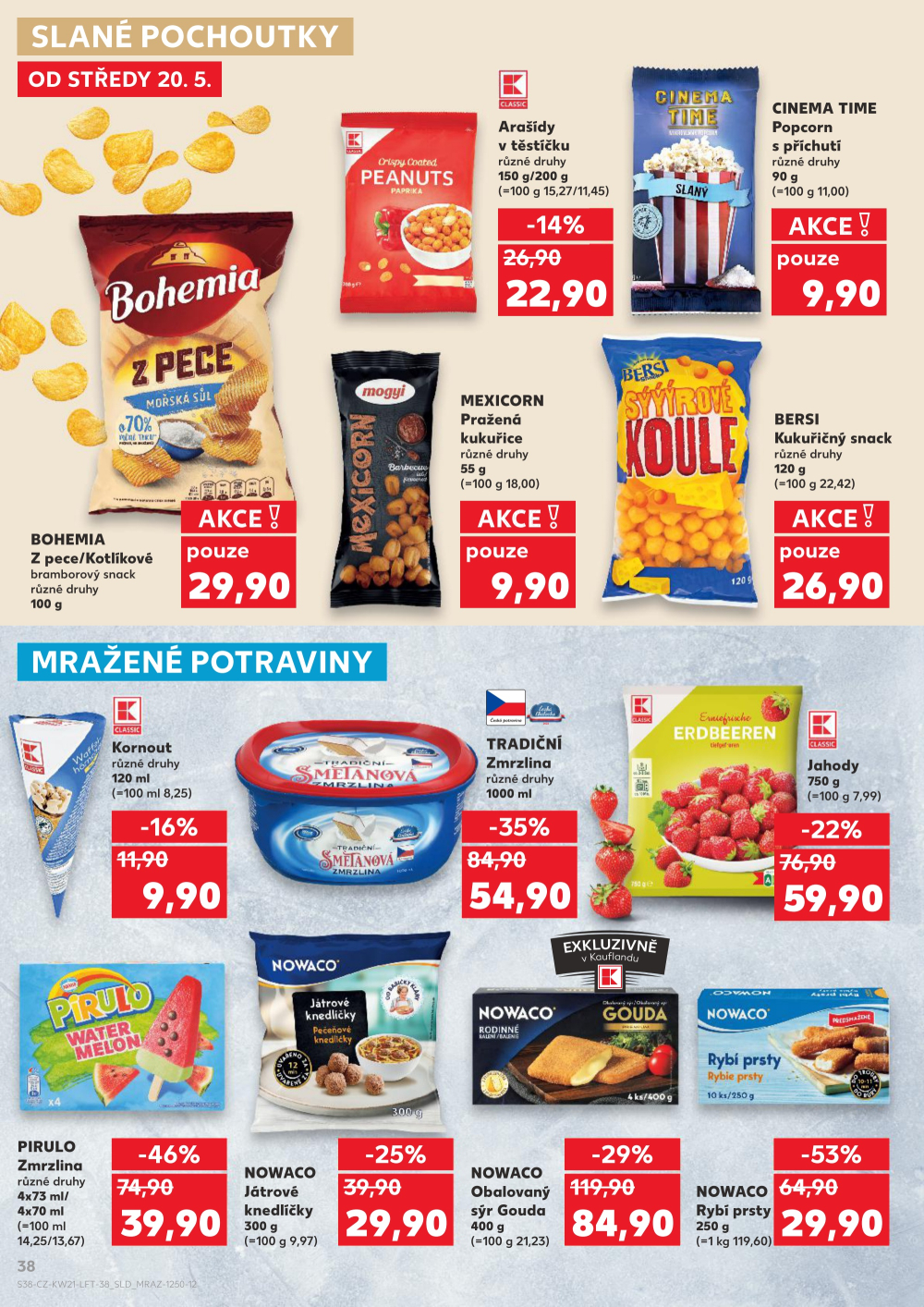 Leták Kaufland leták Praha 4 - Michle - strana 38