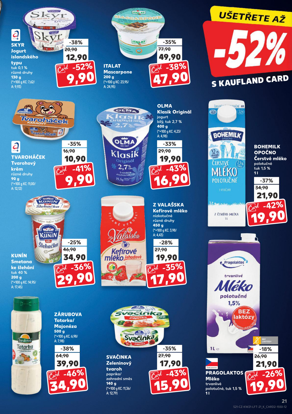 Leták Kaufland leták Hustopeče - strana 21