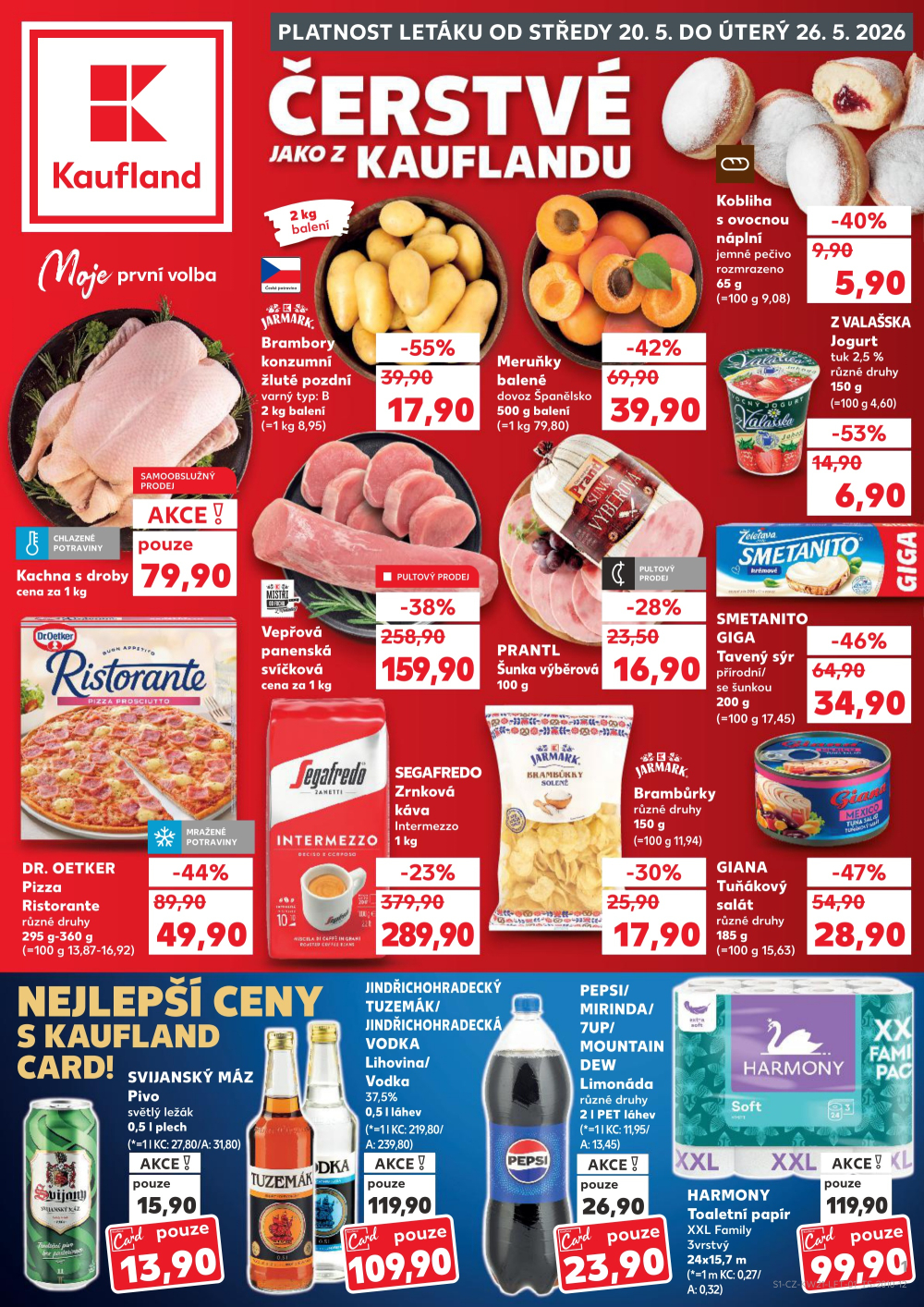 Leták Kaufland leták Vyškov - strana 1
