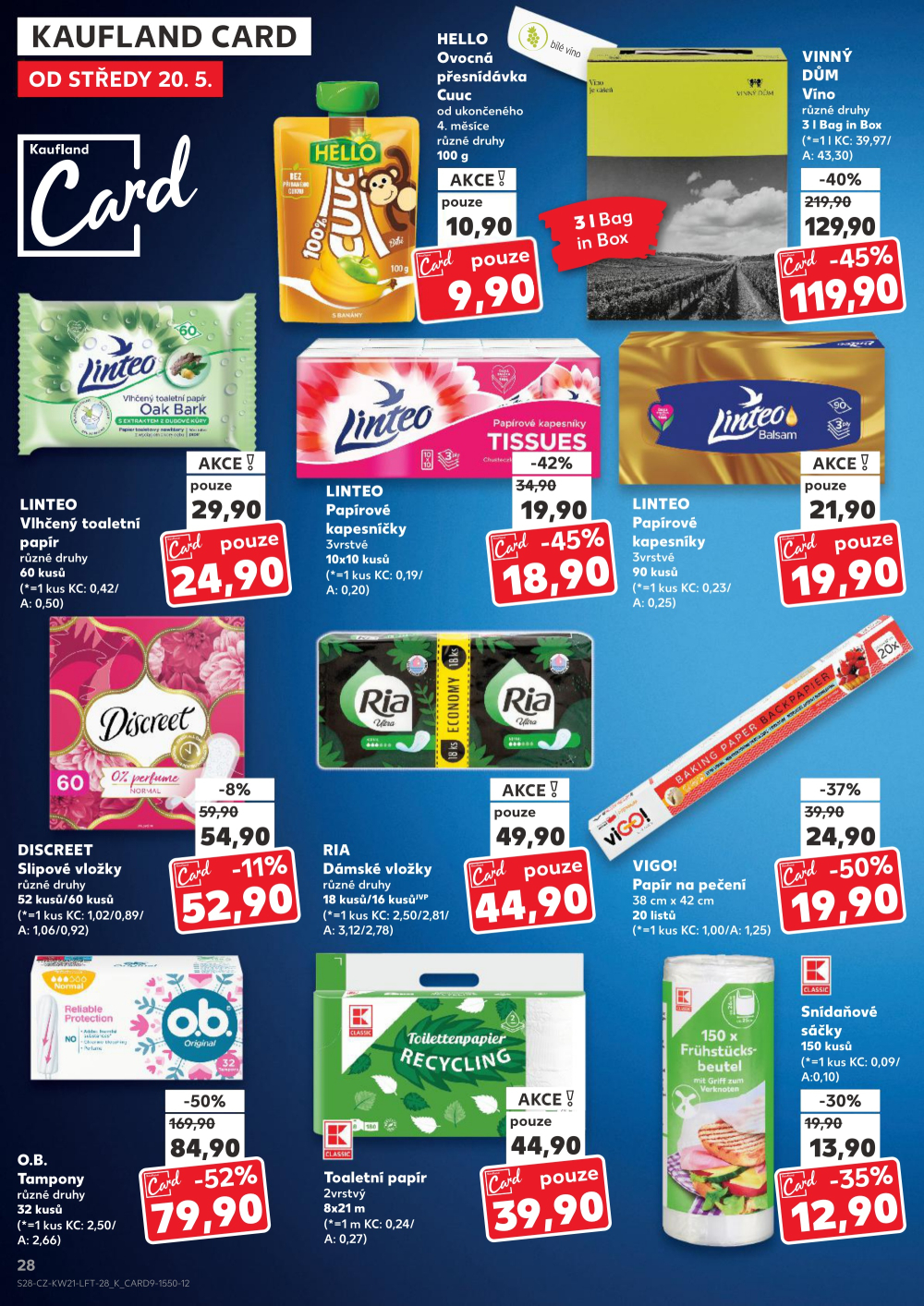 Leták Kaufland leták Vyškov - strana 28