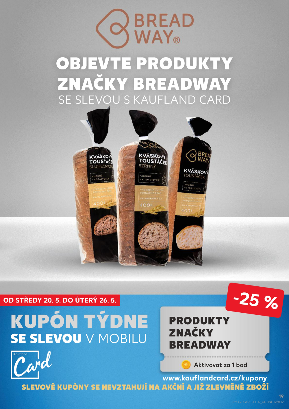 Leták Kaufland leták Praha 8 - Libeň - strana 19