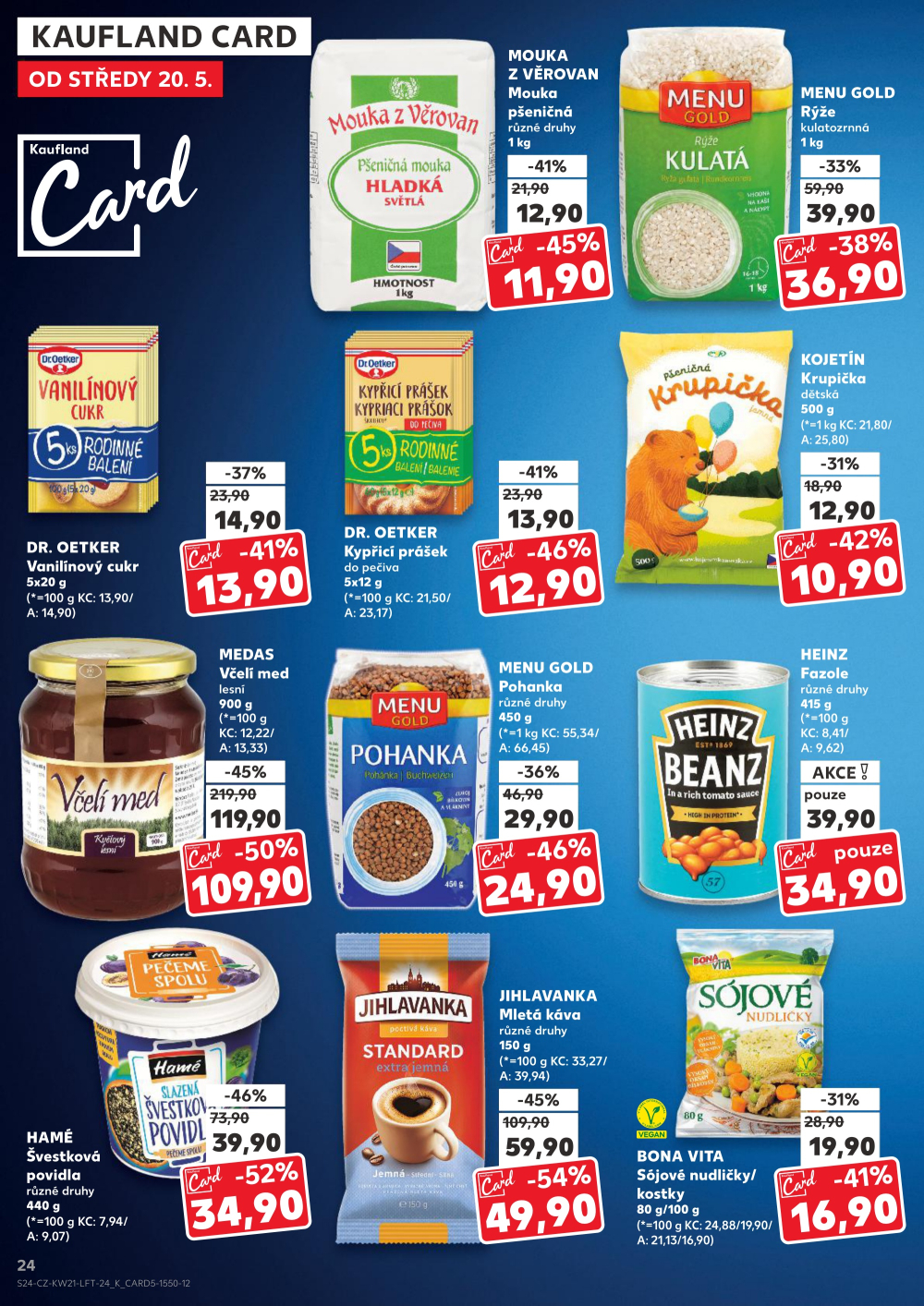 Leták Kaufland leták Praha 8 - Libeň - strana 24