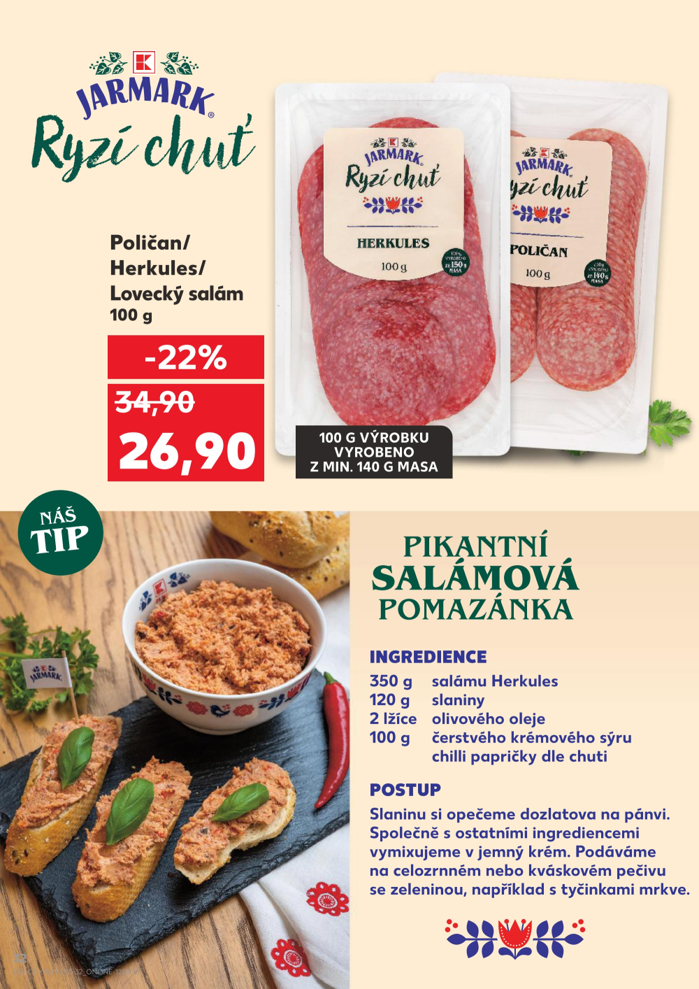 Leták Kaufland leták Praha 8 - Libeň - strana 32