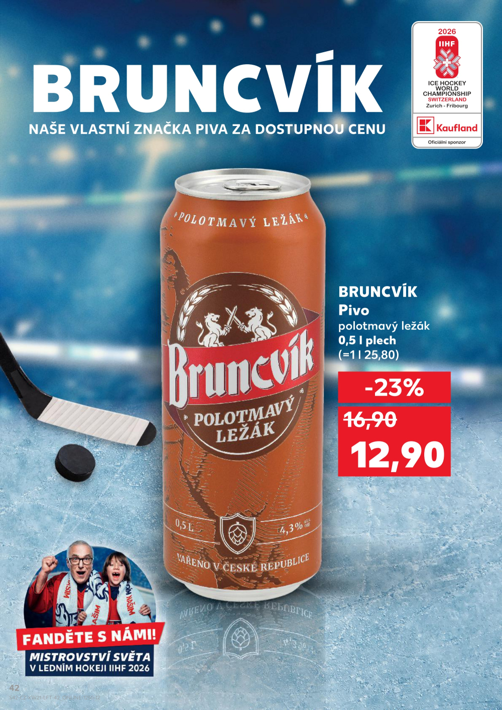 Leták Kaufland leták Praha 8 - Libeň - strana 42