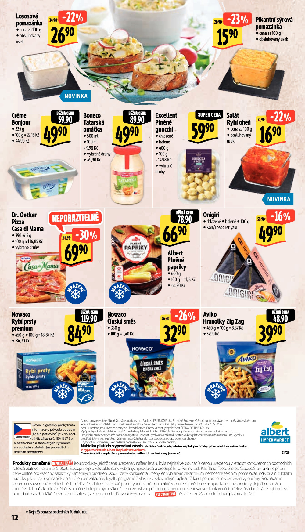 Leták Albert Hypermarket leták - strana 18