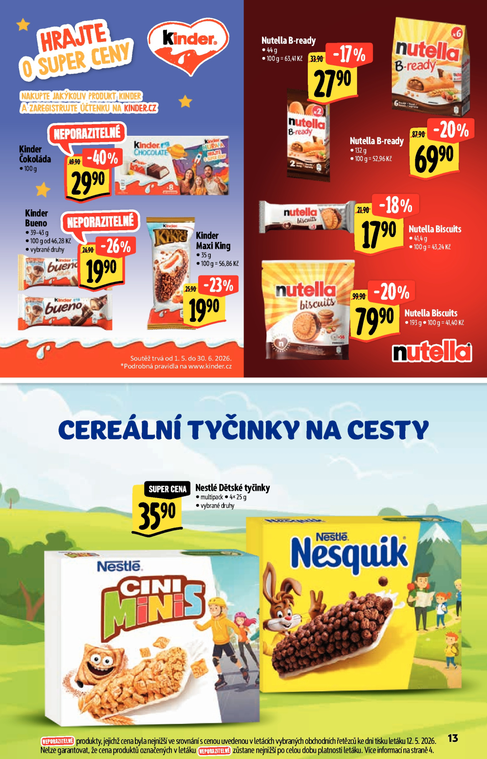 Leták Albert Hypermarket - Akční katalog - strana 13