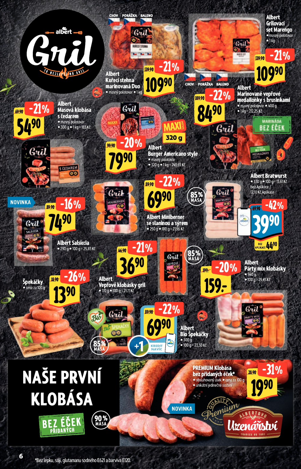 Leták Albert Hypermarket - Akční katalog - strana 6