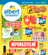 Akční leták Albert Supermarket 