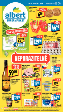 Albert Supermarket leták