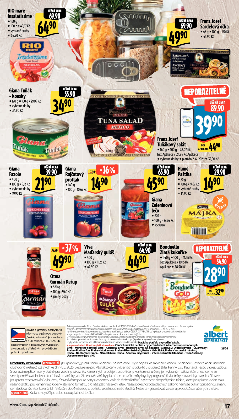 Leták Albert Supermarket leták - strana 25