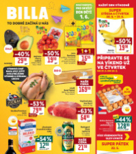Akční leták BILLA malý 