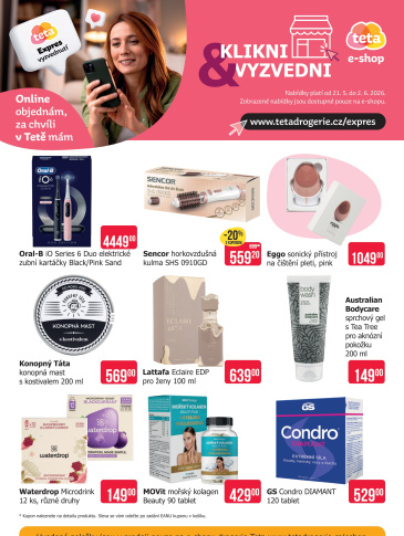 Teta drogerie - Speciální nabídka e-shop