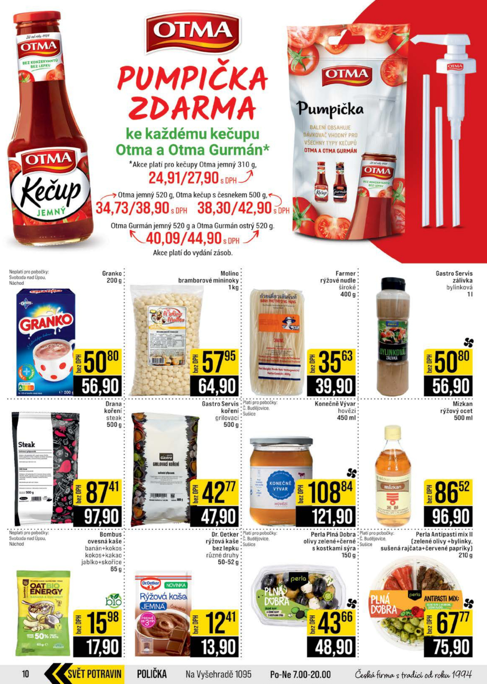 Leták JIP leták CC Cash & Carry - České Budějovice, Most, Náchod, Svoboda nad Úpou, Sušice - strana 10