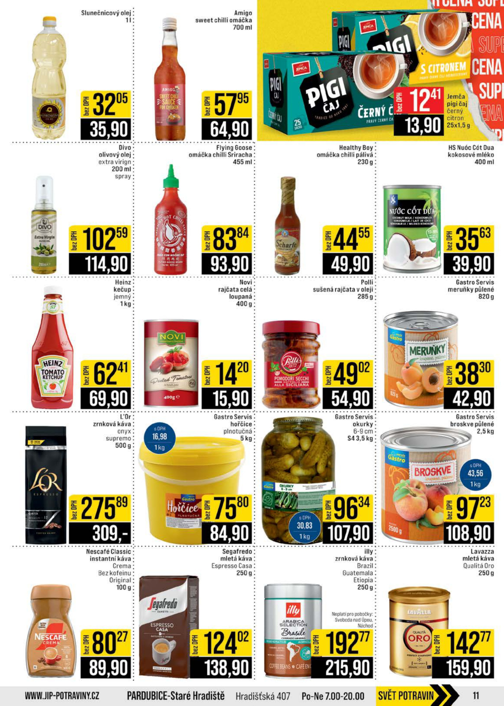 Leták JIP leták CC Cash & Carry - České Budějovice, Most, Náchod, Svoboda nad Úpou, Sušice - strana 11
