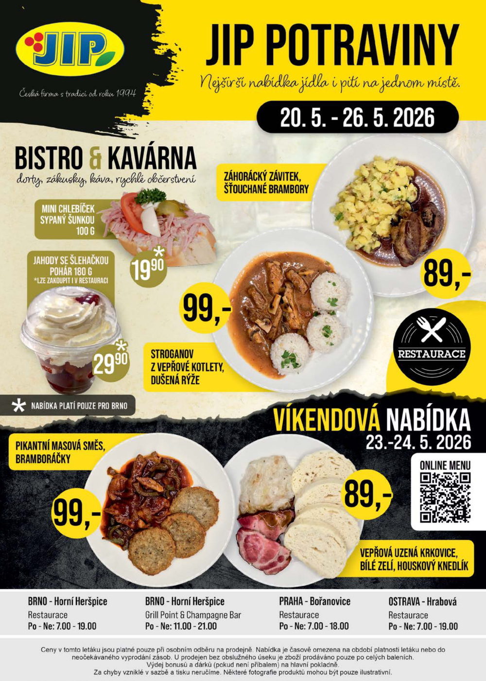 Leták JIP leták CC Cash & Carry - České Budějovice, Most, Náchod, Svoboda nad Úpou, Sušice - strana 20