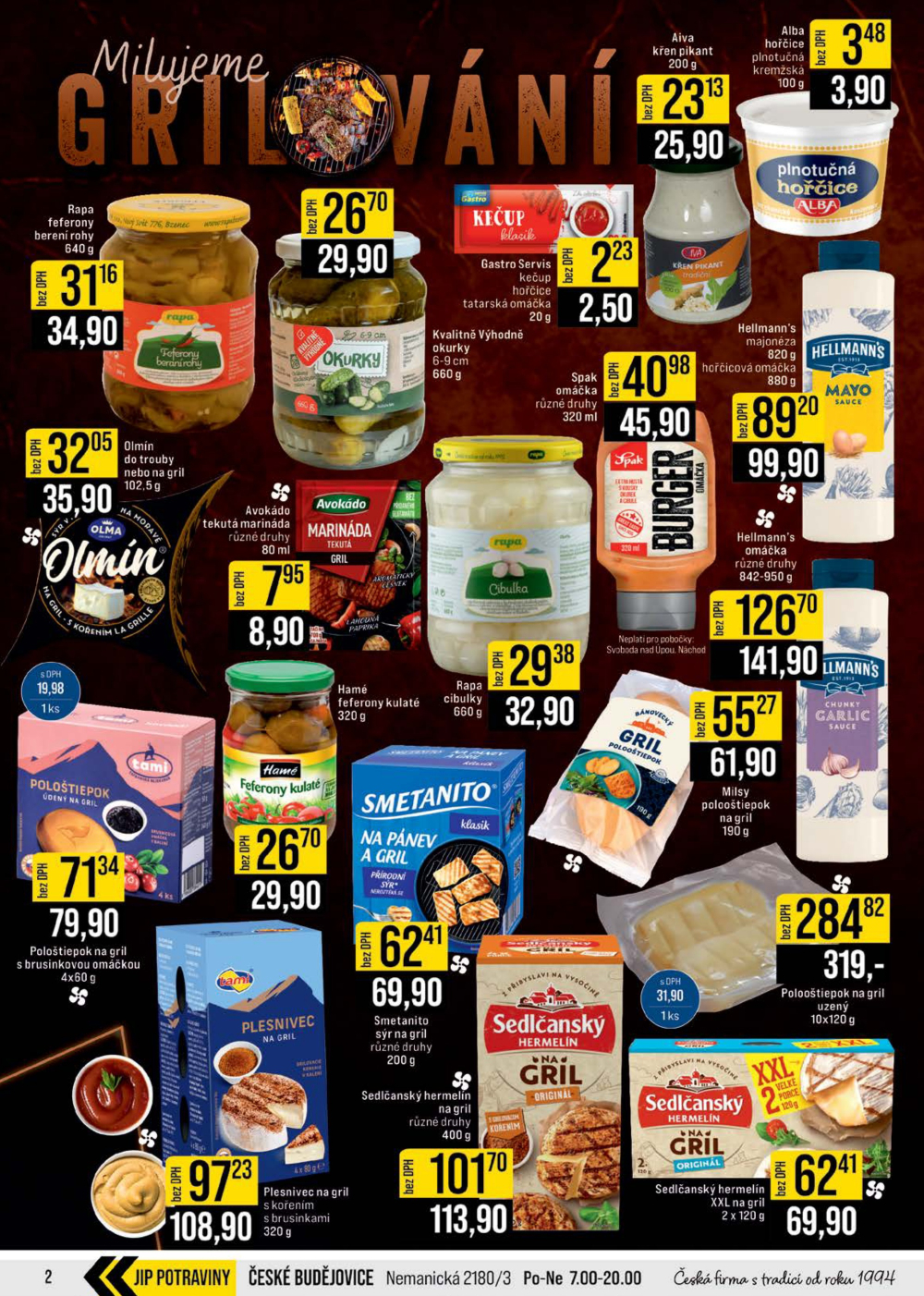 Leták JIP leták CC Cash & Carry - České Budějovice, Most, Náchod, Svoboda nad Úpou, Sušice - strana 2