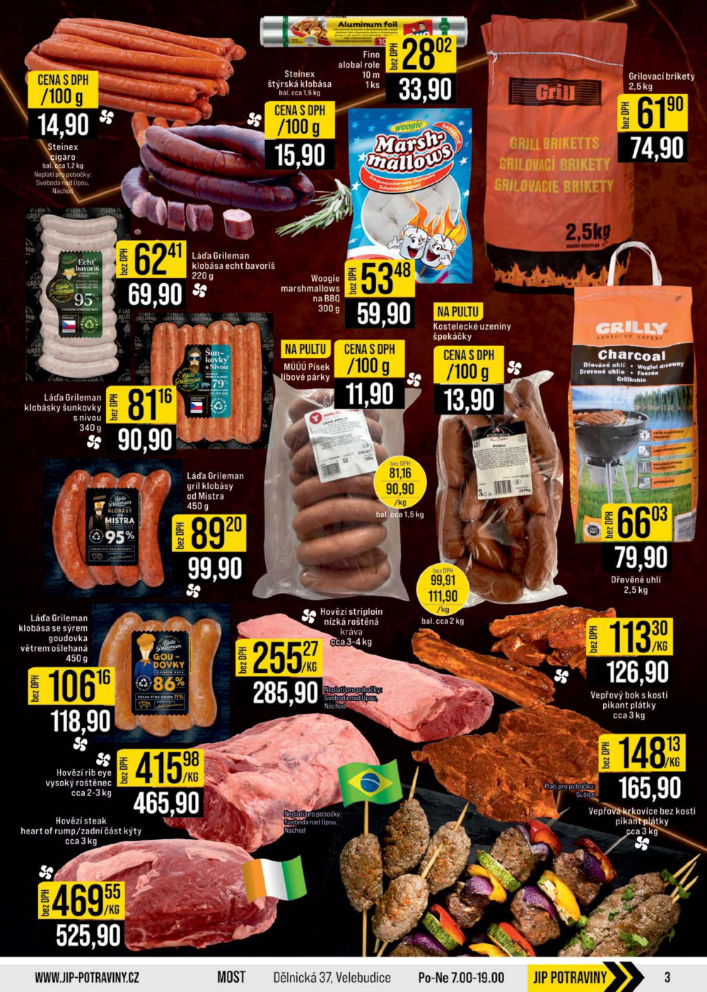 Leták JIP leták CC Cash & Carry - České Budějovice, Most, Náchod, Svoboda nad Úpou, Sušice - strana 3