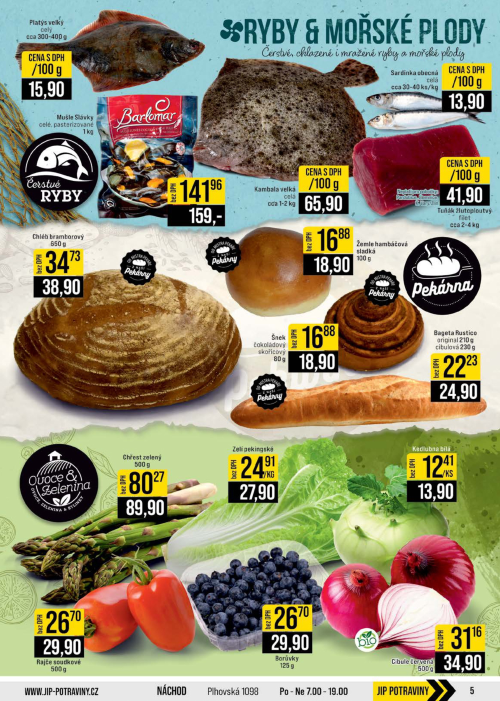 Leták JIP leták CC Cash & Carry - Brno, Ostrava, Praha, Polička, Olomouc, Karlovy Vary, Zlín, Jilemnice, Pardubice - strana 5
