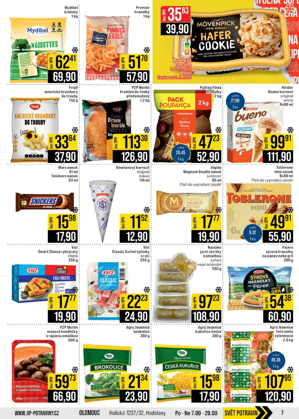 Leták JIP leták CC Cash & Carry - Brno, Ostrava, Praha, Polička, Olomouc, Karlovy Vary, Zlín, Jilemnice, Pardubice - strana 7