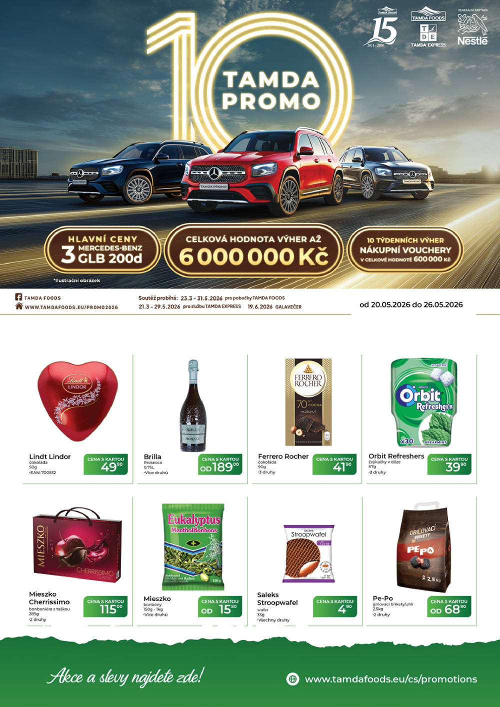 Leták TAMDA FOODS leták - strana 1
