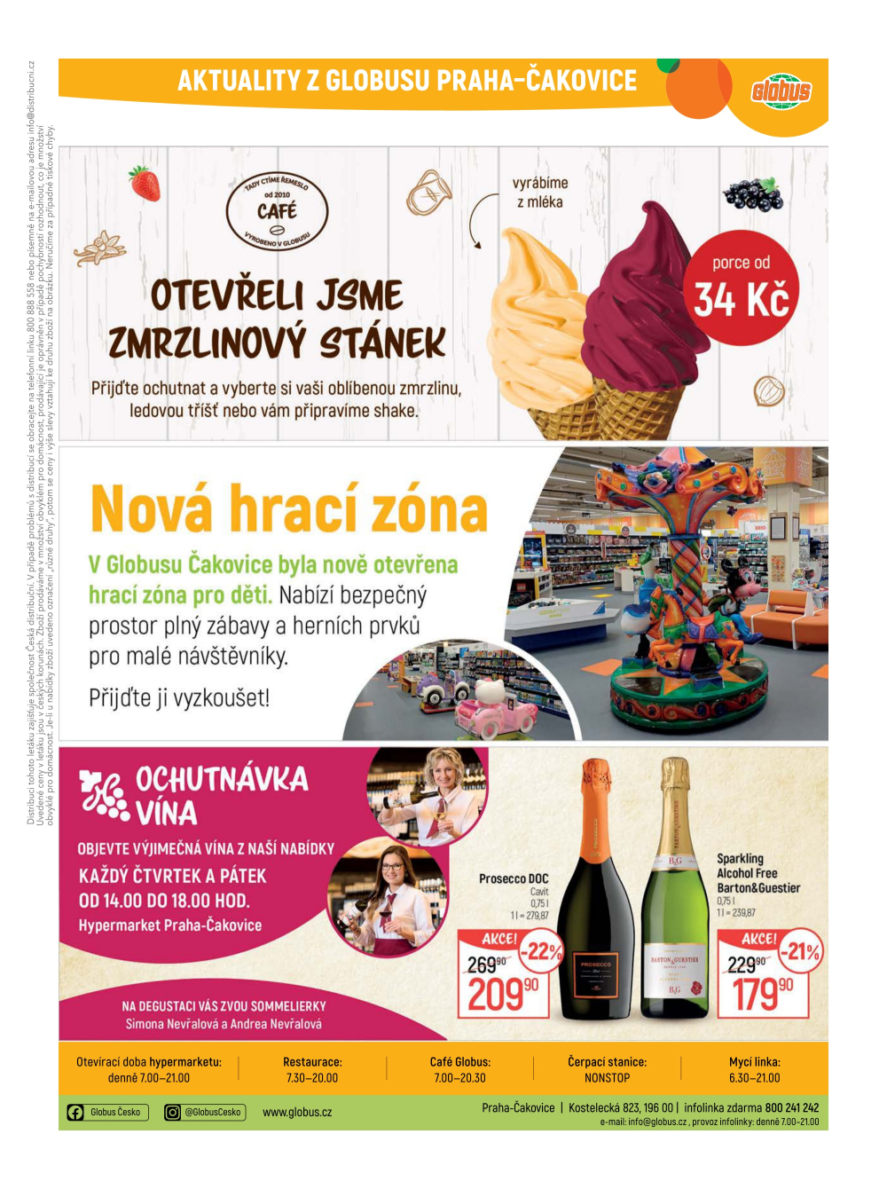 Leták Globus leták Praha - Čakovice - strana 43