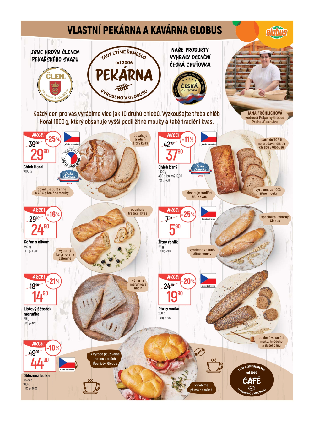 Leták Globus leták Praha - Čakovice - strana 6