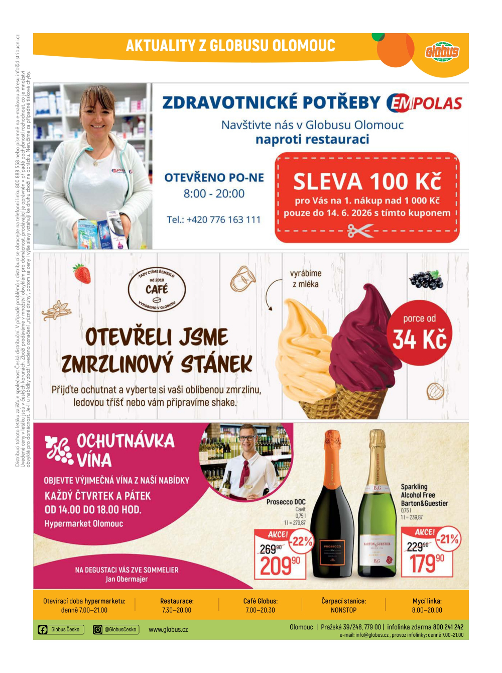 Leták Globus leták Olomouc - strana 43