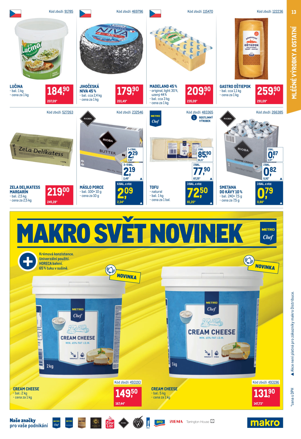 Leták Makro leták - Gastronomie - strana 13