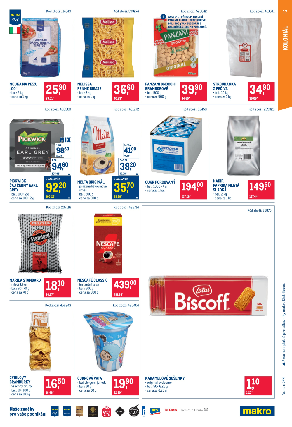 Leták Makro leták - Gastronomie - strana 17