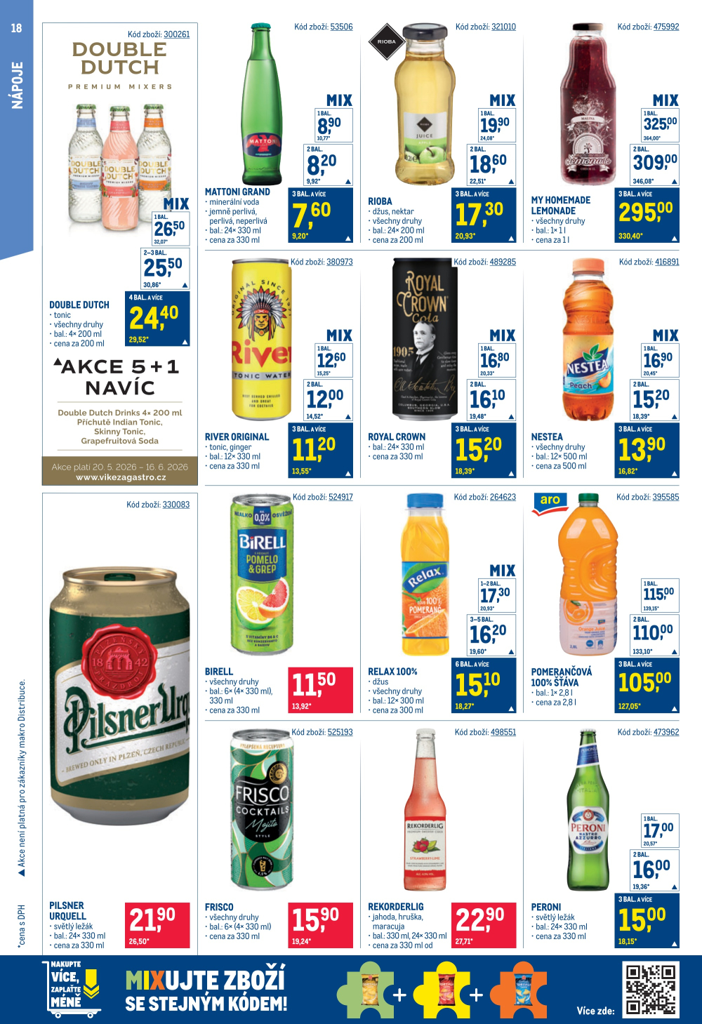 Leták Makro leták - Gastronomie - strana 18