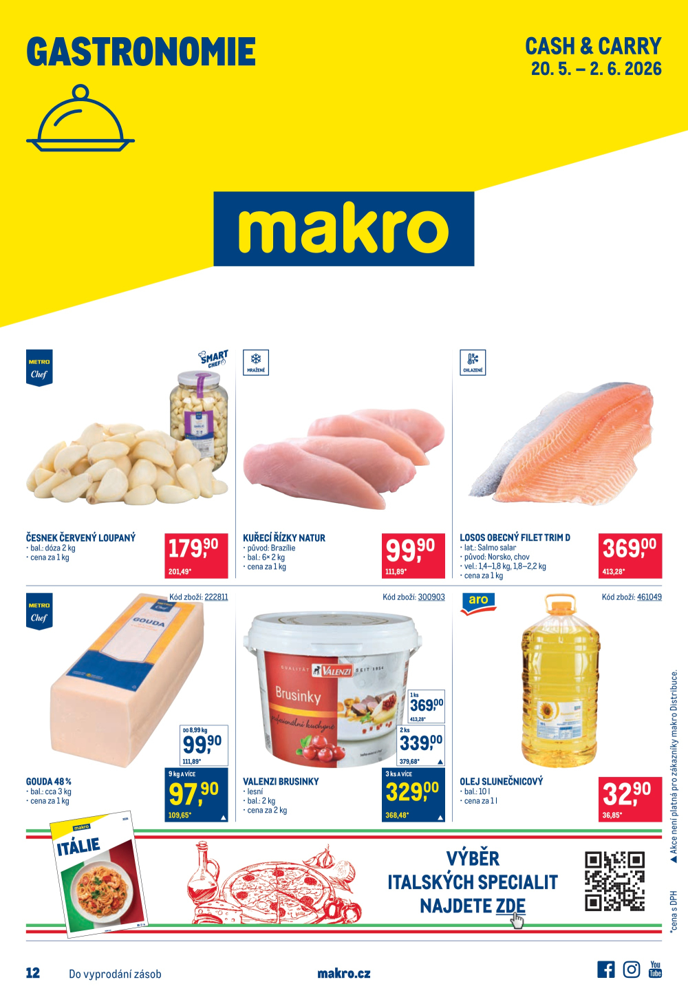 Leták Makro leták - Gastronomie - strana 1