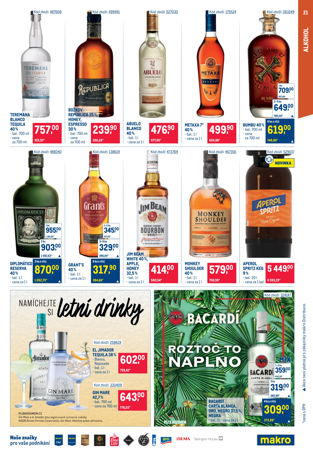 Leták Makro leták - Gastronomie - strana 21