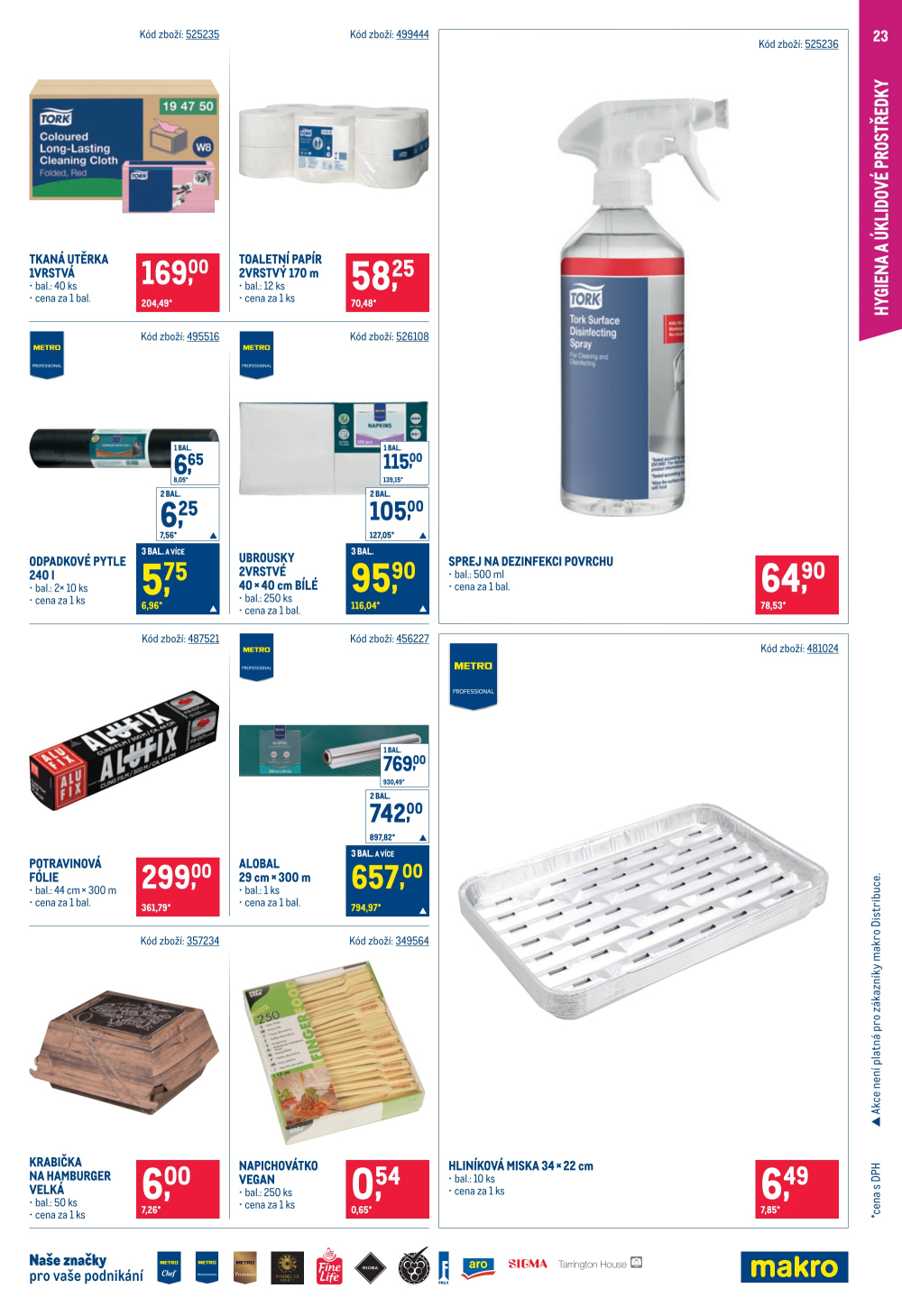 Leták Makro leták - Gastronomie - strana 23